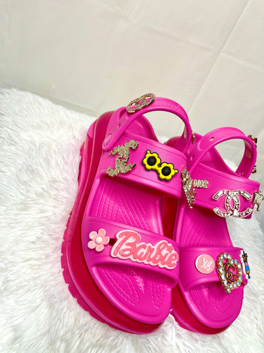 Pink Barbie Sandals - Image #1