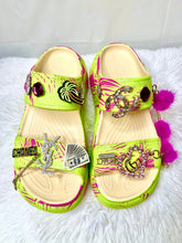 Load image into Gallery viewer, Tropical Barbie Sandals - Image #4
